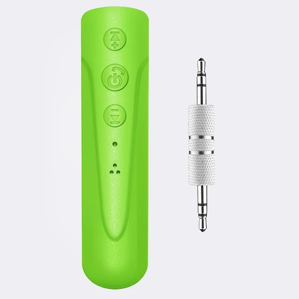 Green Receiver YOU FIRST беспроводные наушники спортивные Bluetooth наушники с шумоподавлением наушники Bluetooth приемник 3,5 мм с микрофоном для iPhone - Цвет: Green Receiver
