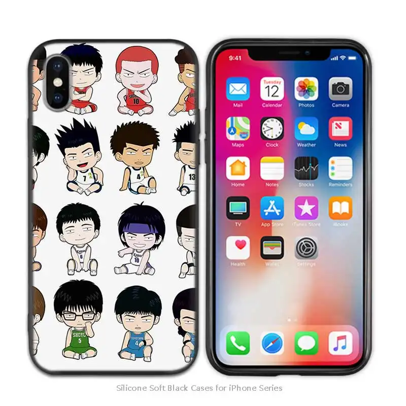 A017 Slam dank противоударный силиконовый чехол для iPhone X XS XR XS 11 11Pro Max 7 8 6S 5 5S 5C SE Plus Fundas Capa Phone Shell - Цвет: A017