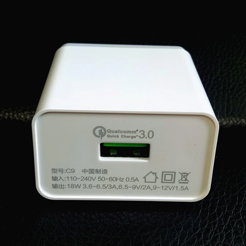 Быстрая зарядка 3 0 QC USB турбо настенное быстрое зарядное устройство для iPhone XS 7 8 Plus