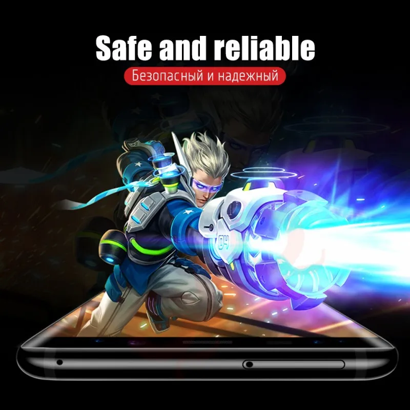 10 шт./лот 3D полное покрытие закаленное стекло протектор для экрана на Samsung Galaxy Note 9