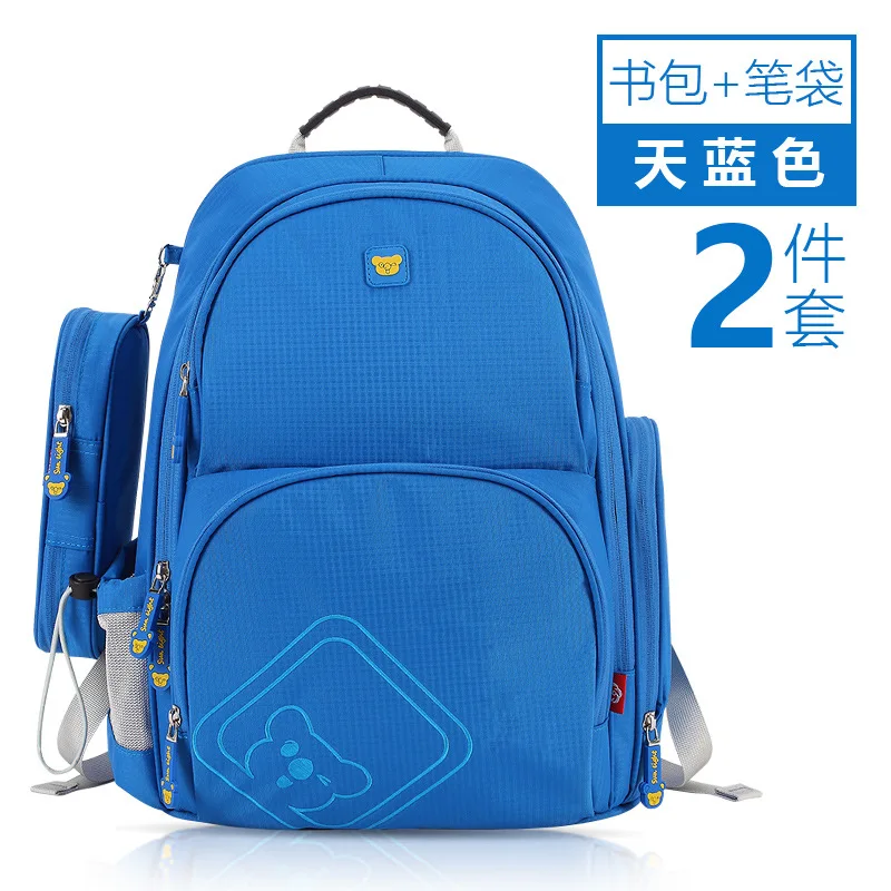 Детский Школьный рюкзак в Корейском стиле ортопедические школьные ранцы для