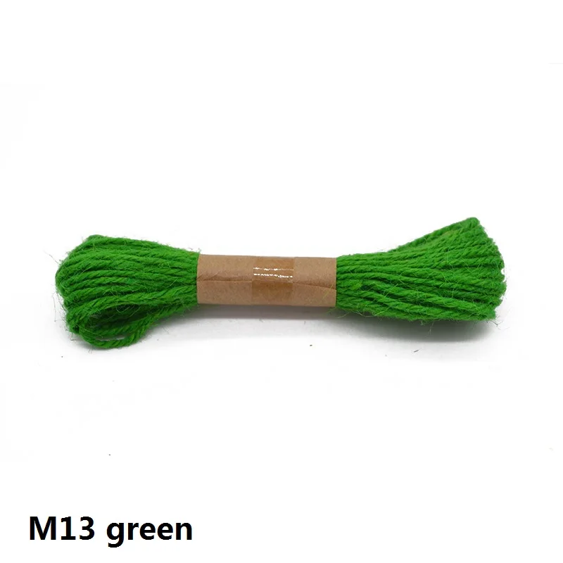 10m Solid Color Paper Rope Twine String DIY Handmade Accessory Crafts Kindergarten Gift Box Packing Wedding Ribbons Decor - Цвет: M13