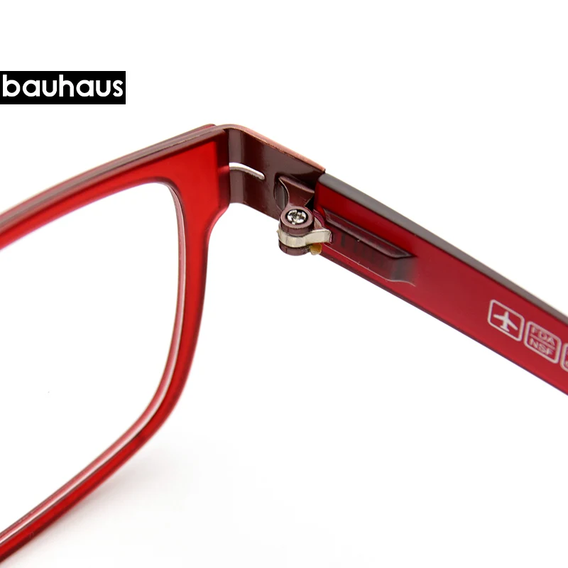 Bauhaus оправа для очков ultem мужчин и женщин квадратные Рецептурные очки винтажная