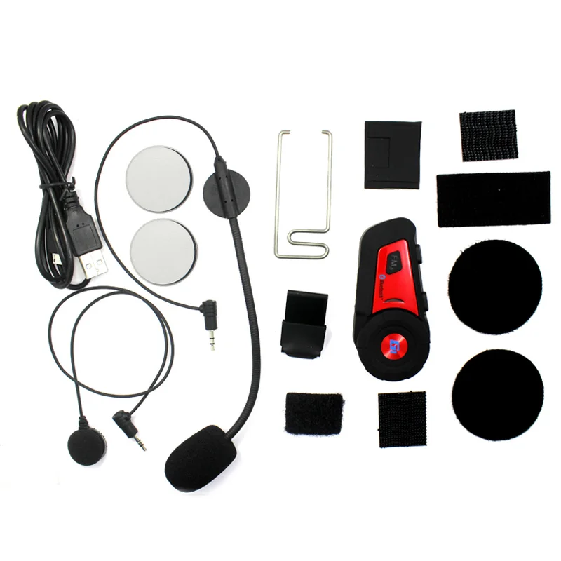 Airide G1 Bluetooth мотоциклетный шлем Интерком FM гарнитура+ мягкий микрофон для полнолицевого шлема V3 обновленная версия