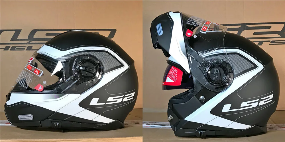 LS2 FF325 стробоскоп флип мотоциклетный шлем дорожный модульный CIVIK зоны шлемы Capacete Cascos Moto Casques