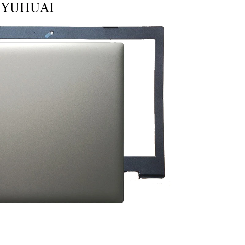 silver A and B shell Для LENOVO IdeaPad 320-15 320-15ISK 320-15IKB 320-15ABR задняя крышка Топ чехол для ноутбука lcd задняя крышка/рамка крышка/петли/петля крышка - Цвет: silver A and B shell