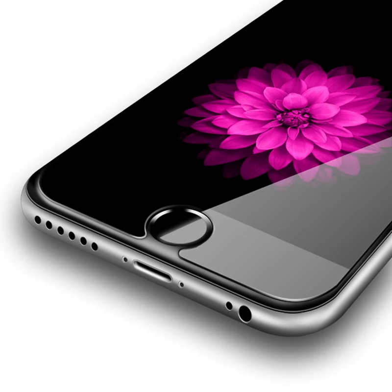 SRLEEKING стекло на iPhone 7 Закаленное протектор экрана для iphone 4S 5S 6 8 plus X стеклянная