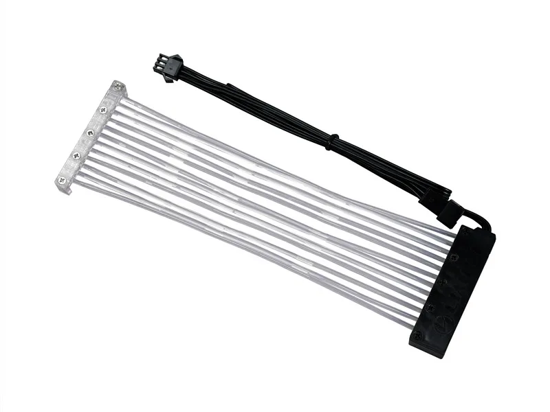 Strimer 24Pin LIANLI Strimer-24/Strimer-8 24 Pin Neon Line RGB D-RGB AURA SYNC PSU кабель для 24Pin к материнской плате/Dual-8Pin к видеокарте - Цвет лезвия: Strimer 24Pin