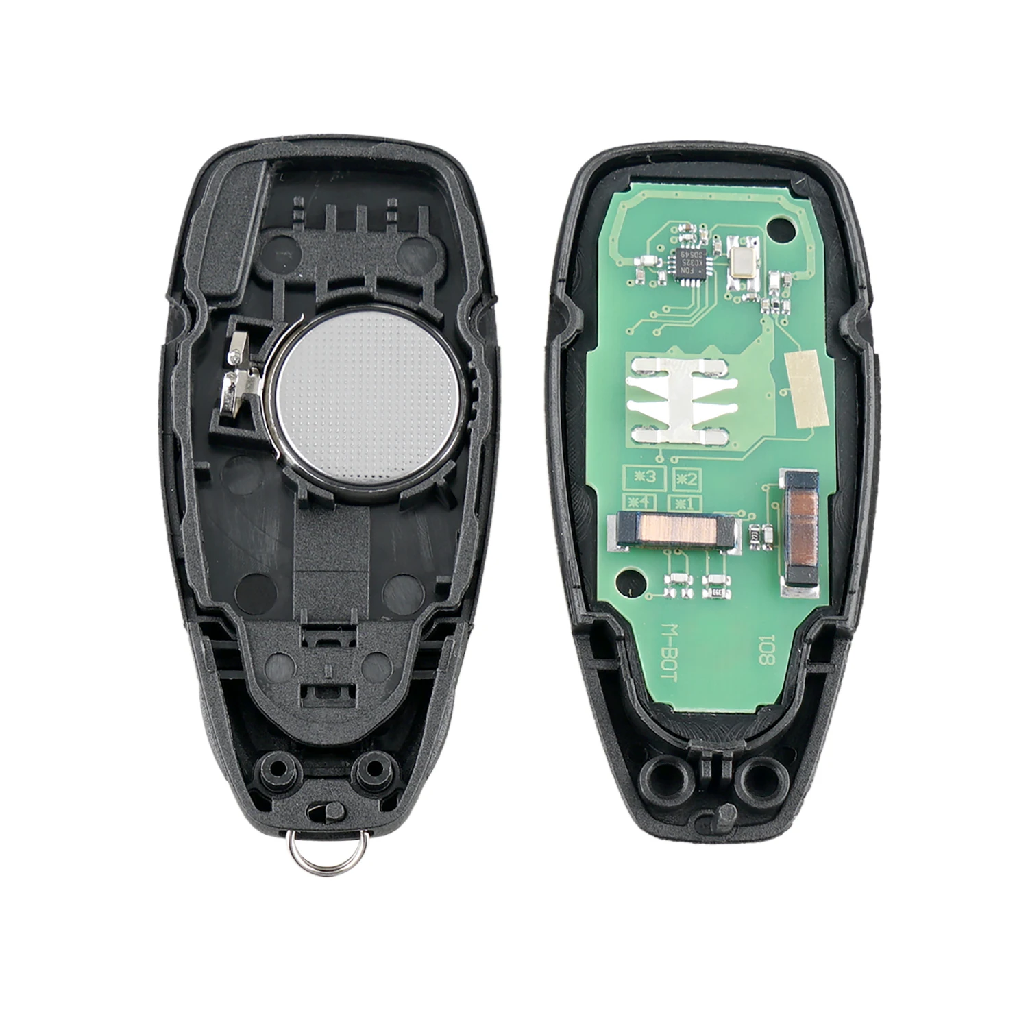 2 шт. * 3 кнопки смарт ключ дистанционного управления для Ford KR55WK48801 434/433 МГц Focus Fiesta