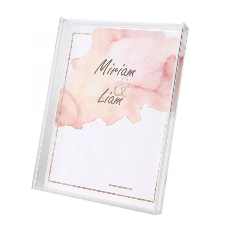 Акриловая рамка для демонстрации дизайна ногтей Цветной Гель-лак маникюрного