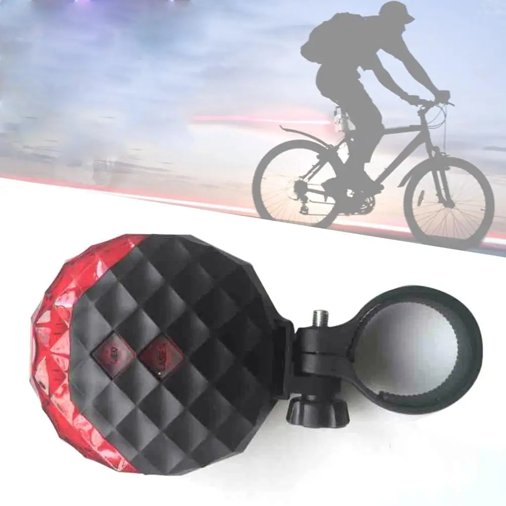 Велосипедный задний Фонарь велосипедный мигающая сигнальная лампа сигнализация