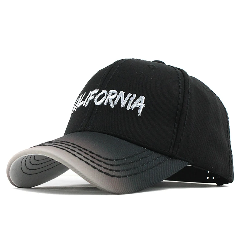 [FLB] бейсболка, Мужская облегающая Кепка, бейсболка для женщин, Gorras, повседневная Кепка, Ретро стиль, кепка, постепенно меняющая цвет, F200