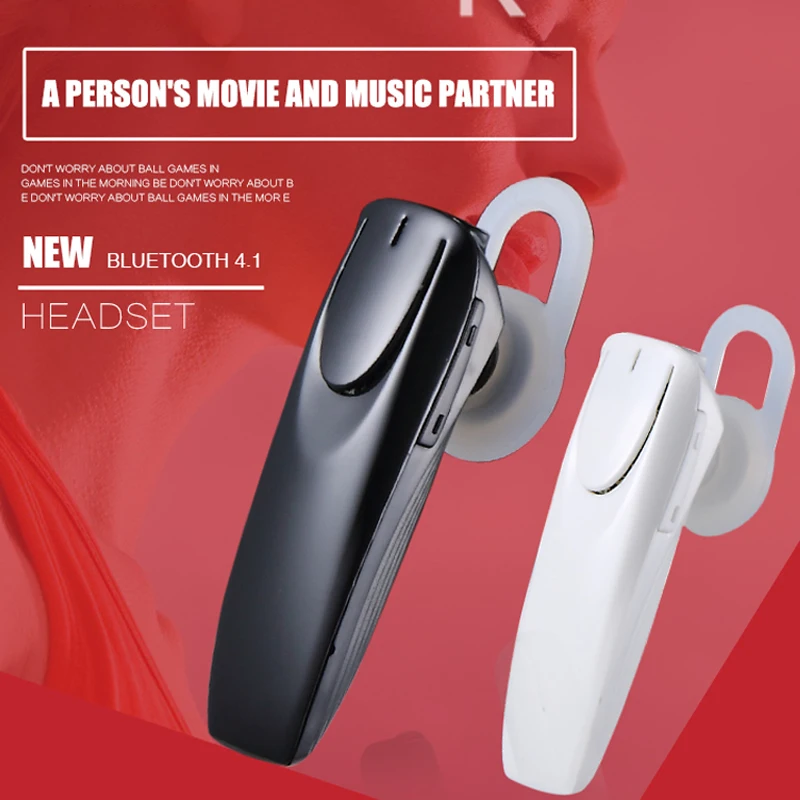 Мини Спорт Наушников Беспроводная Bluetooth гарнитура Для Ушной Крючок
