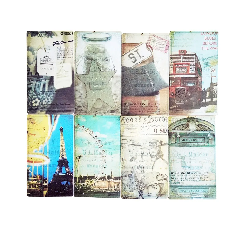20 шт./упак. Винтаж Романтический Открытка классический открытки с видами Парижа