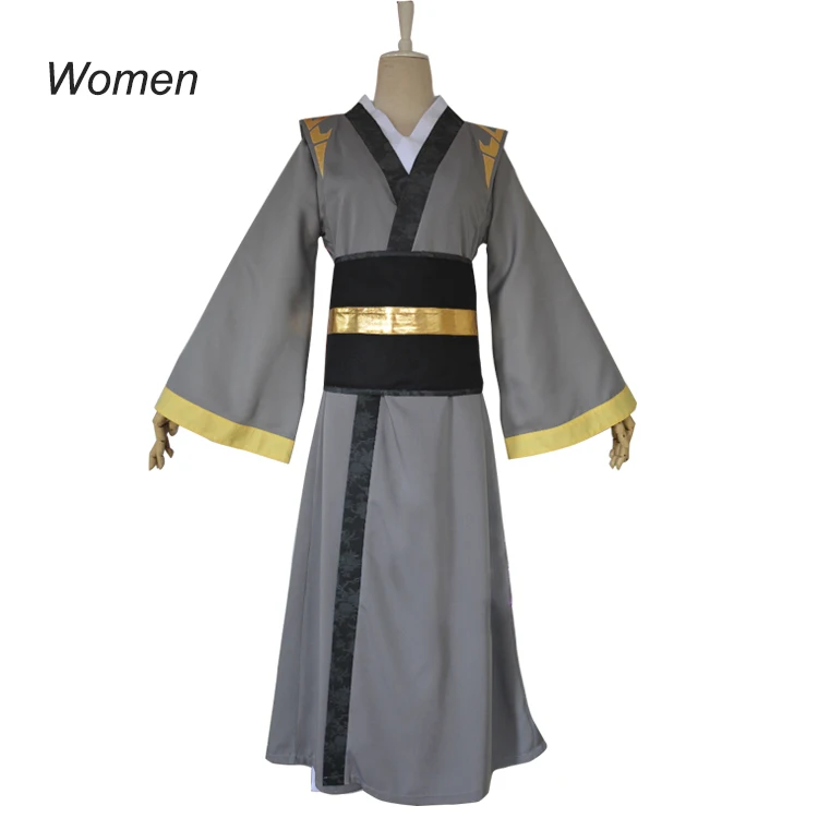 Women clothes Eraspooky Mo Dao Zu Shi Косплей NIE HUAISANG молодой гроссмейстер демонического культивирования костюм для мужчин аниме парик для взрослых китайский вентилятор - Цвет: Women clothes