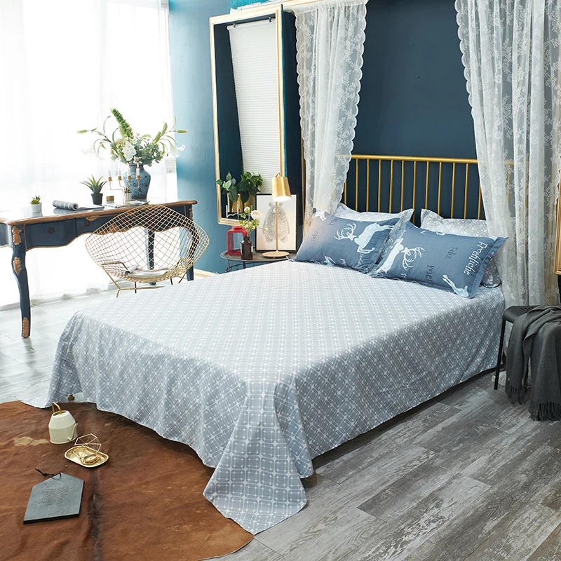 Постельное белье 2019 постельное с рождественским оленем домашнее Детский