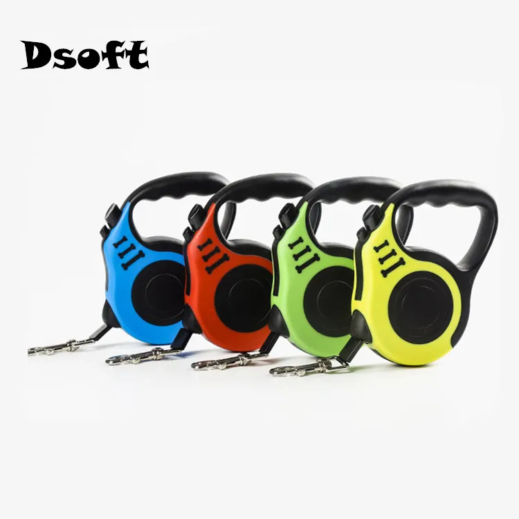

Retractable Nylon Dog Lead For Small Medium Dogs Pet Running Walking Extending Automatic Puppy Leads Dog Leash 3M/5M