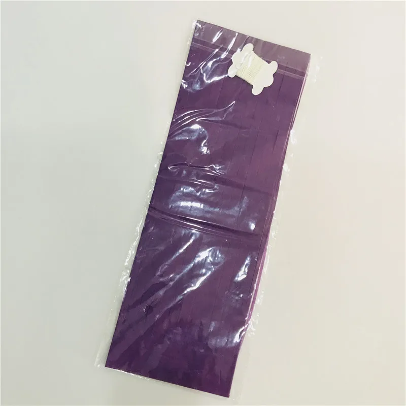 22 dark purple 5 шт. 35 см гирлянда из папиросной бумаги с кистями Свадебные украшения день рождения детский душ вечерние украшения DIY товары для дома - Цвет: 22 dark purple