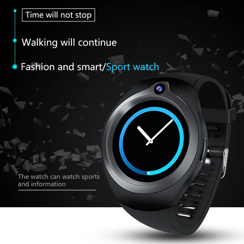 Смарт-часы AAAE ZGPAX S216 PK S99C Android 5 1 с поддержкой Bluetooth Wi-Fi GPS smartwatch mp3-плеер |