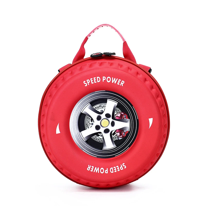 Дизайнерская детская 3D автомобильная шина школьный ранец прекрасный