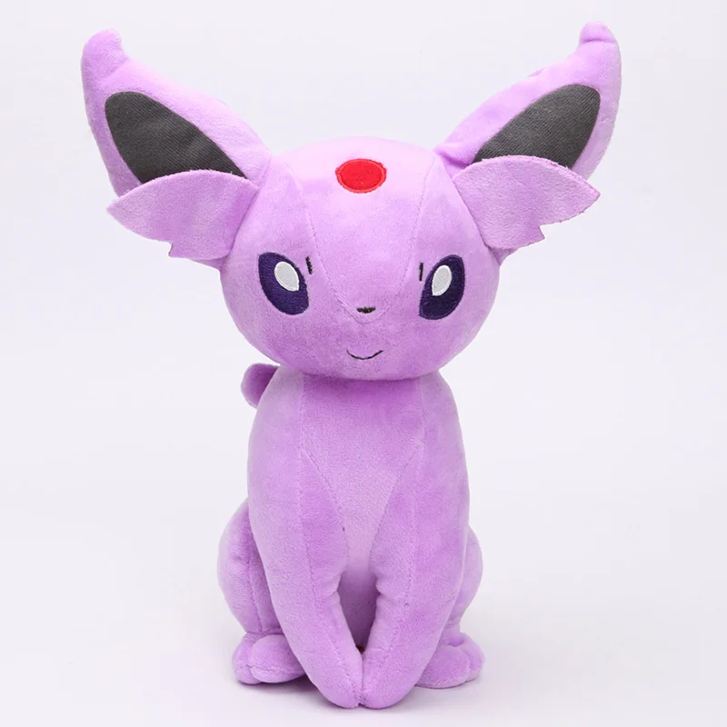 Espeon 30cm Карманный плюшевый Eevee Jolteon Umbreon flarion Espeon Vaporeon чучело куклы большие игрушки 30 см - Цвет: Espeon 30cm