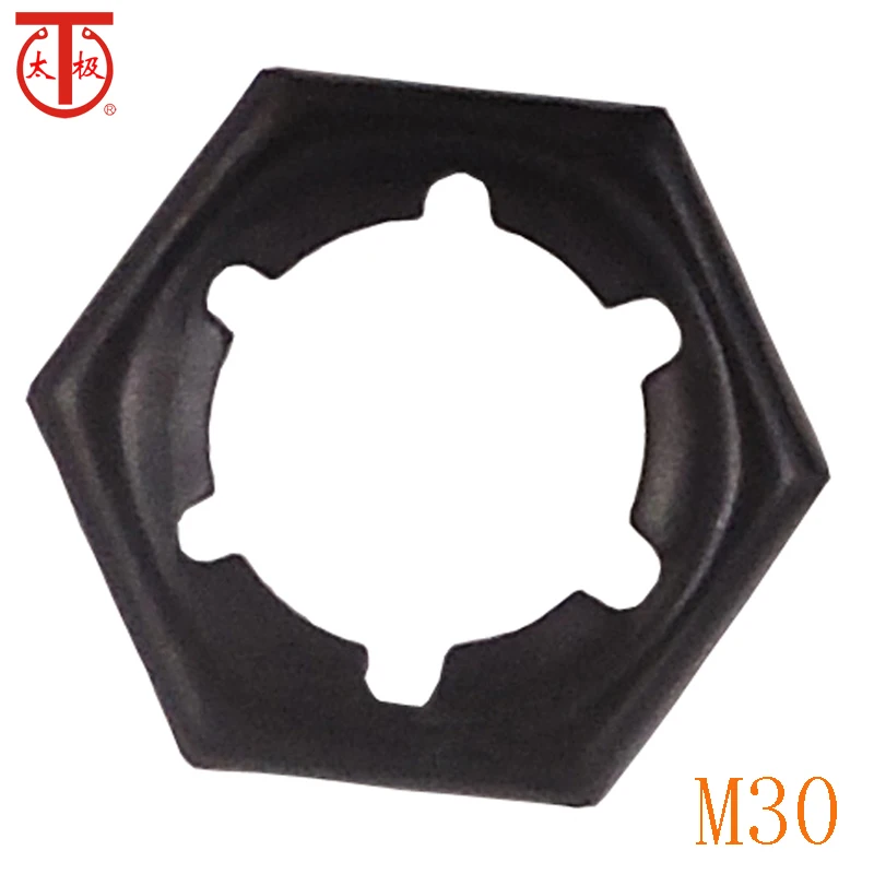 

( M30 ) DIN7967 Self-locking counter nuts / 10 pieces/lot