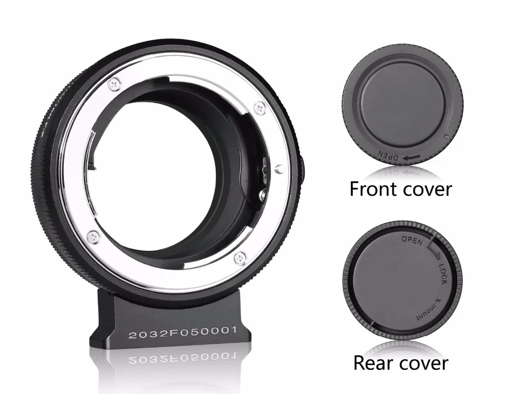 MEKE MK-NF-F Mount Adapter Ring Professional Design for Nikon F-Mount Lens to Fuji Mirrorless X-mount Camera X-T1 X-T2 X-Pro1 X- |