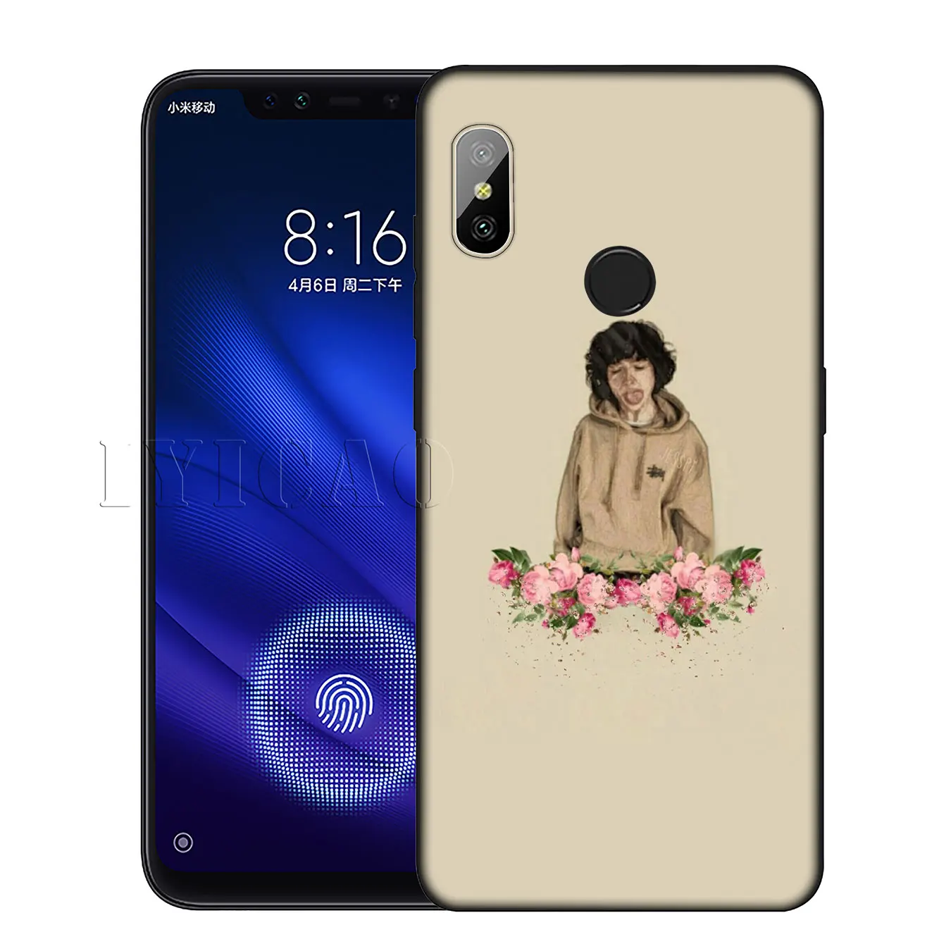 IYICAO TV Finn Wolfhard Overseas Things Custom Silicone Soft Case for Xiaomi Redmi 6A 5A Note 7 4 4X 5 Plus 6 Pro Black Cover |