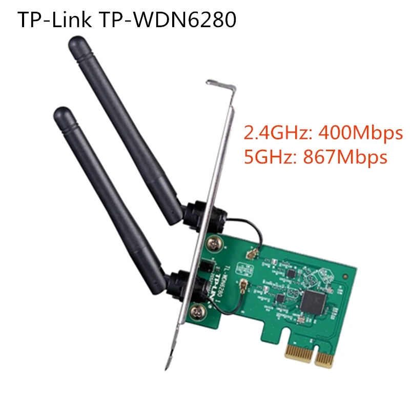 PCI WiFi антенна адаптер беспроводной E сетевая карта двойной 2 4 ГГц 400 Мбит/с 5G 867 Wifi