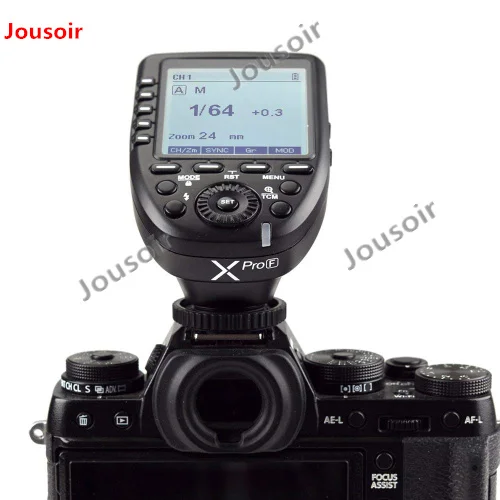 Беспроводной высокоскоростной синхронизатор Godox XPro-F 2 4G TTL 1/8000s Flash Transmitter X system