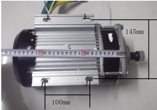 Быстрая доставка 72V 1800W Бесщеточный Электродвигатель Unite Motor скутер велосипед