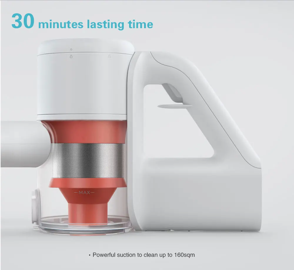 XIAOMI MIJIA Handheld Vacuum Cleaner for Home Car household Wireless aspirador 23000Pa cyclone Suction Multifunctional Brush