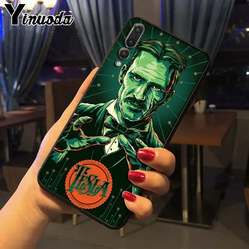Yinuoda Nicola tesla милый чехол для телефона аксессуары Huawei P20pro mate10lite p9 p10plus honor 8x 7A nova3i
