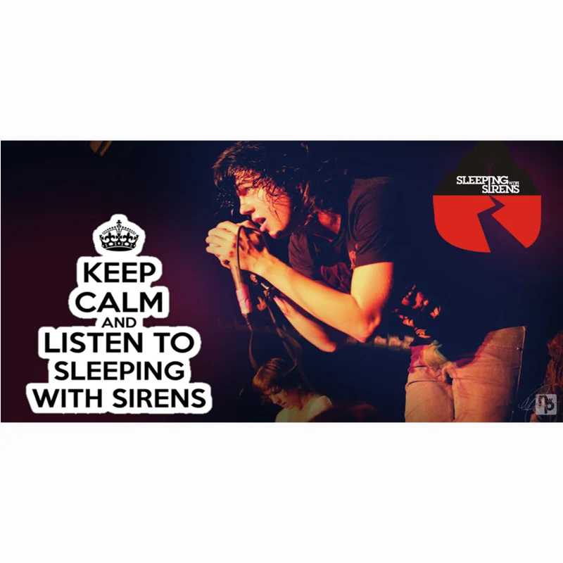 70*140 см Sleeping With Sirens бамбуковое волокно банные Полотенца душ путешествия Плавание