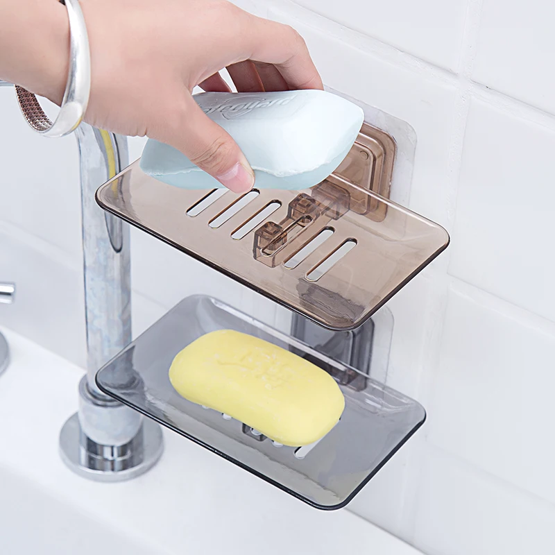 Держатель для мыла с сильной присоской путешествий и походов|Коробки ящики