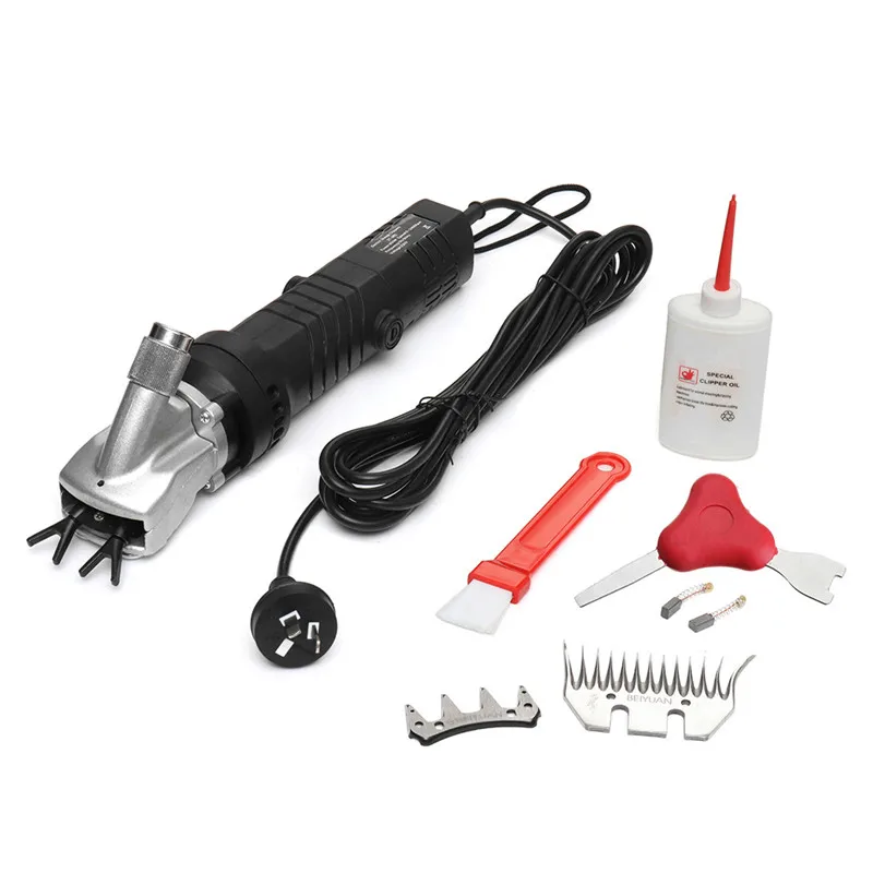220V 850W электрический ножницы Клипер Овцы козы Альпака ножницы для шерсти сельскохозяйственная машина с коробкой регулируемый/постоянного Скорость