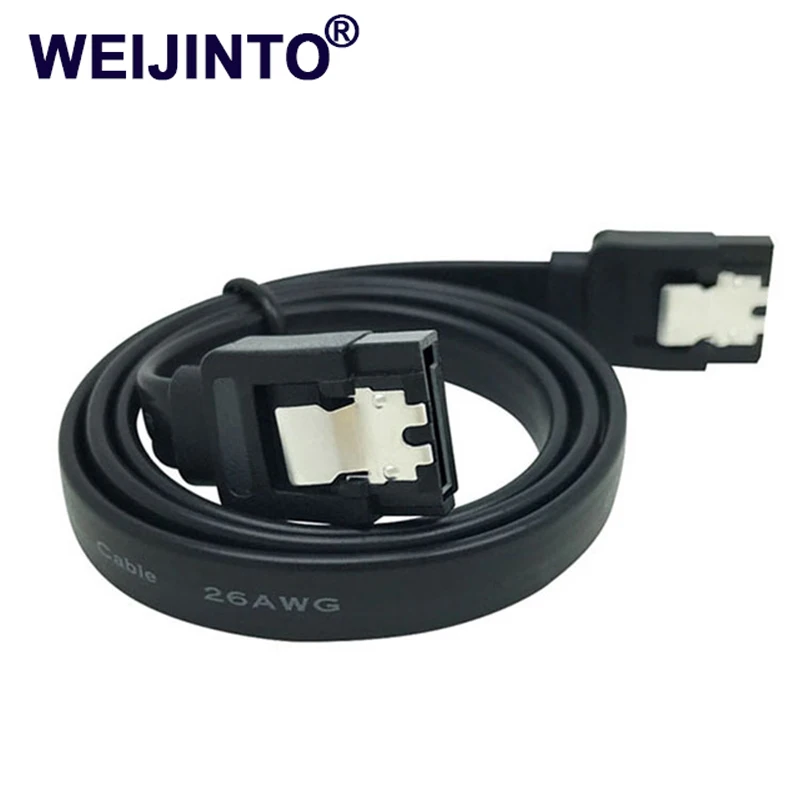 SATA 3 0 III 6 ГБ/сек. 45 см кабель для передачи данных sata прямой 26AWG жесткого диска SSD 7pin