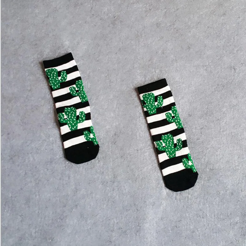 

Unisex Newborn Baby Girl Boy Cute Hand cactus design Socks Kids Child Soft Stylish meias infantil