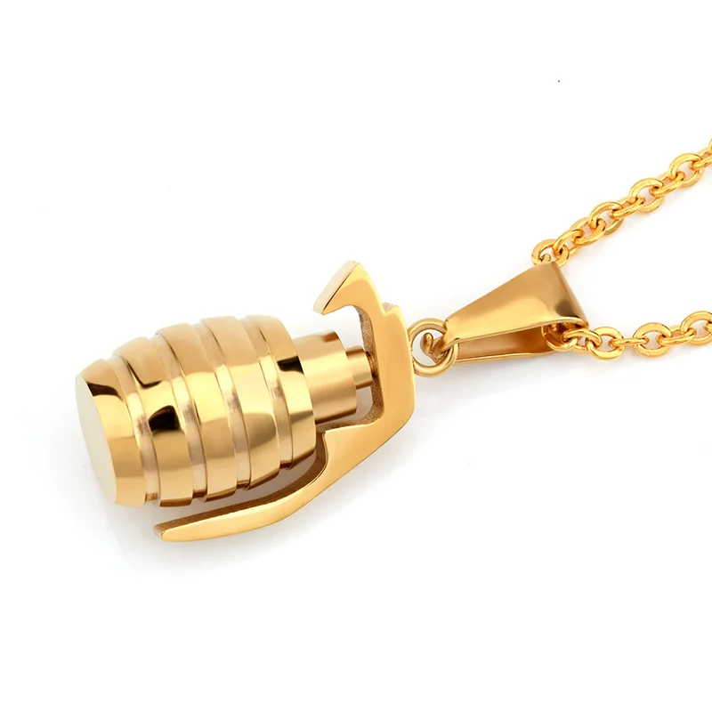 Ожерелье SOITIS с ручными гранатами в стиле хип хоп очаровательные мужские модные