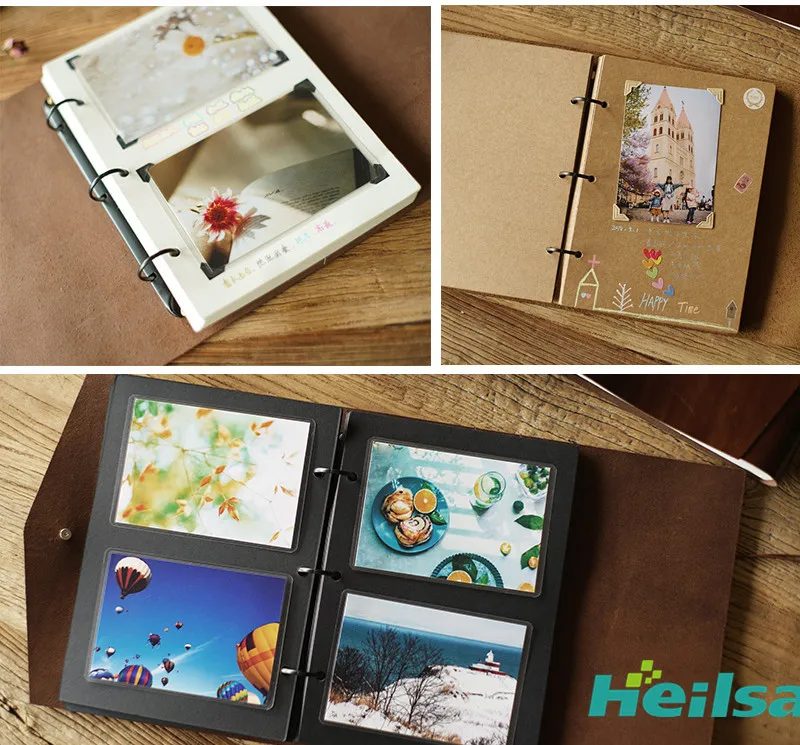 Handme чехол из натуральной кожи альбом для скрапбукинга 3 цвета кожа Веревка переплет записная книжка фото для скрапбукинга свадьбы младенца скрапбукинга