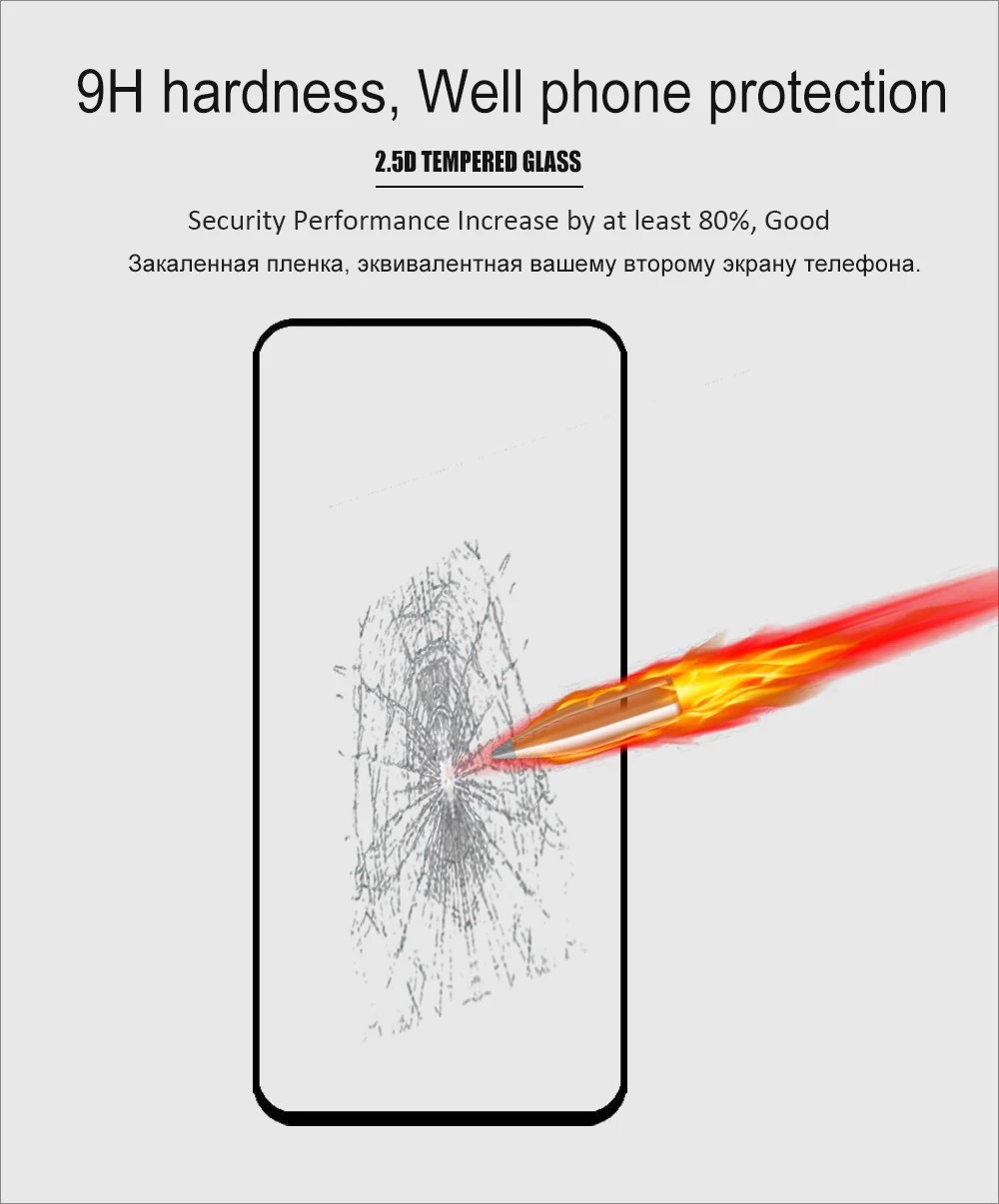 2.5D 9H Премиум Закаленное стекло для Asus Zenfone 6 6Z ZS630KL Полное покрытие экрана Защитная пленка для Asus Zenfone 6