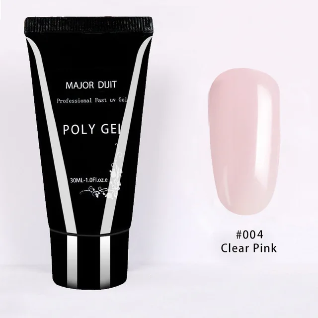 30ML Clear Pink Гель для наращивания ногтей с УФ-акриловым гелем для быстрого строительства 15 мл гель для наращивания ногтей Камуфляжный светодиодный гель для наращивания ногтей - Цвет: 30ML Clear Pink