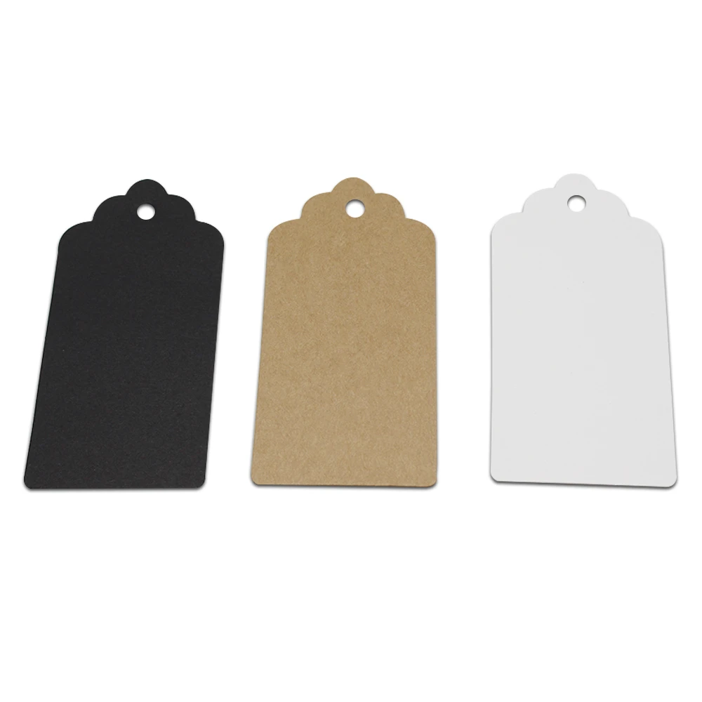 Коричневый черный белый крафт бумага бирка подарочная ценники джинсы одежда