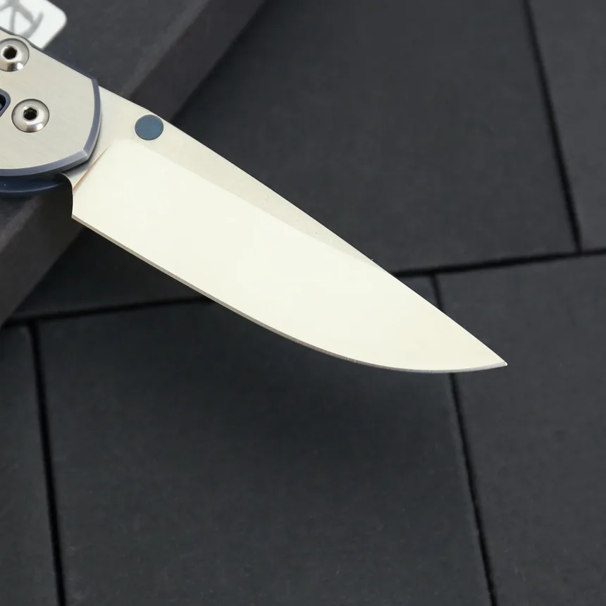 Складной нож BEKETEN small sebenza 21 D2 лезвие с титановым узором ручка для кемпинга охоты