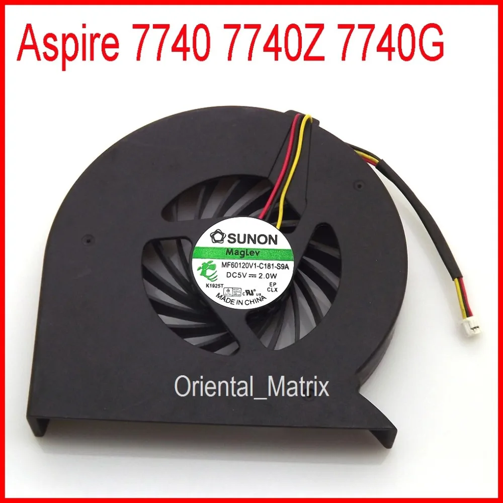 

Original Laptop Cooler Fan Replacement For Acer Aspire 7740 7740Z 7740G Laptop CPU Cooling Fan