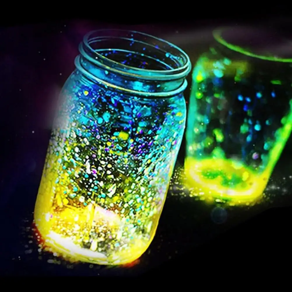 Светящийся песок для вечевечерние 10 г DIY яркая краска звезда желания бутылка