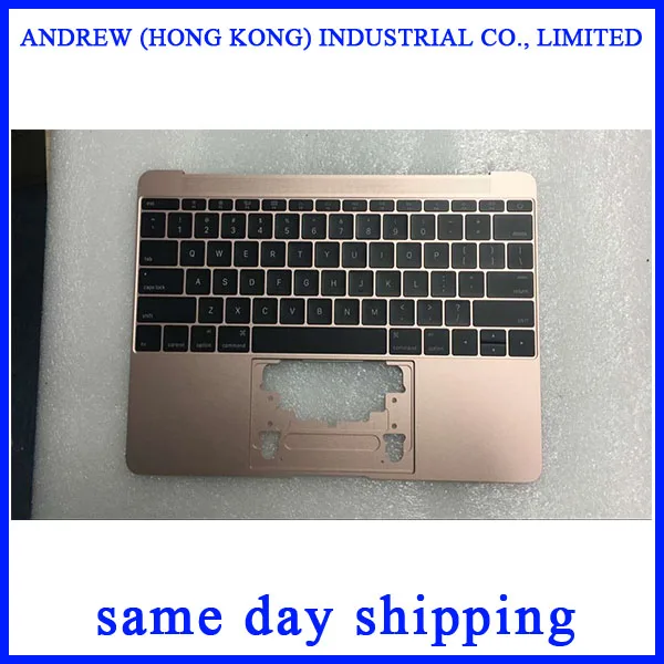 A1534 2016 2017 год для Macbook 12 дюймов топовый чехол с английской раскладкой и