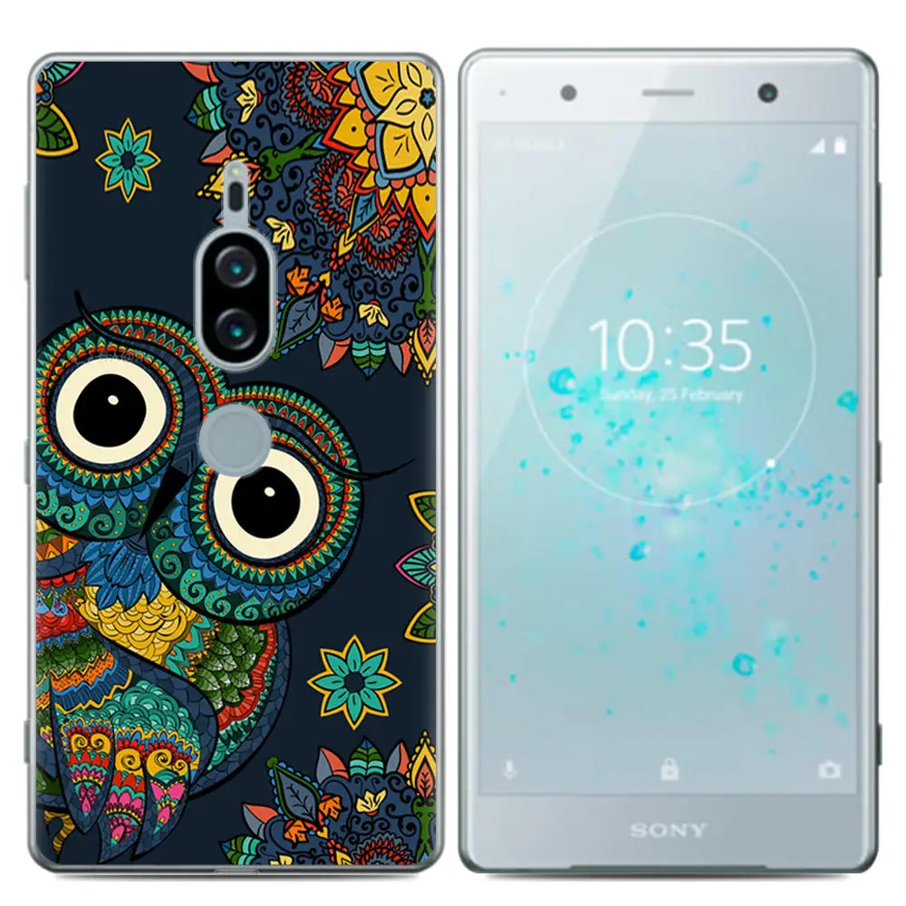 Чехол для телефона с цветами Sony Xperia XZ2 Premium 5 8-дюймовый милый Единорог модный