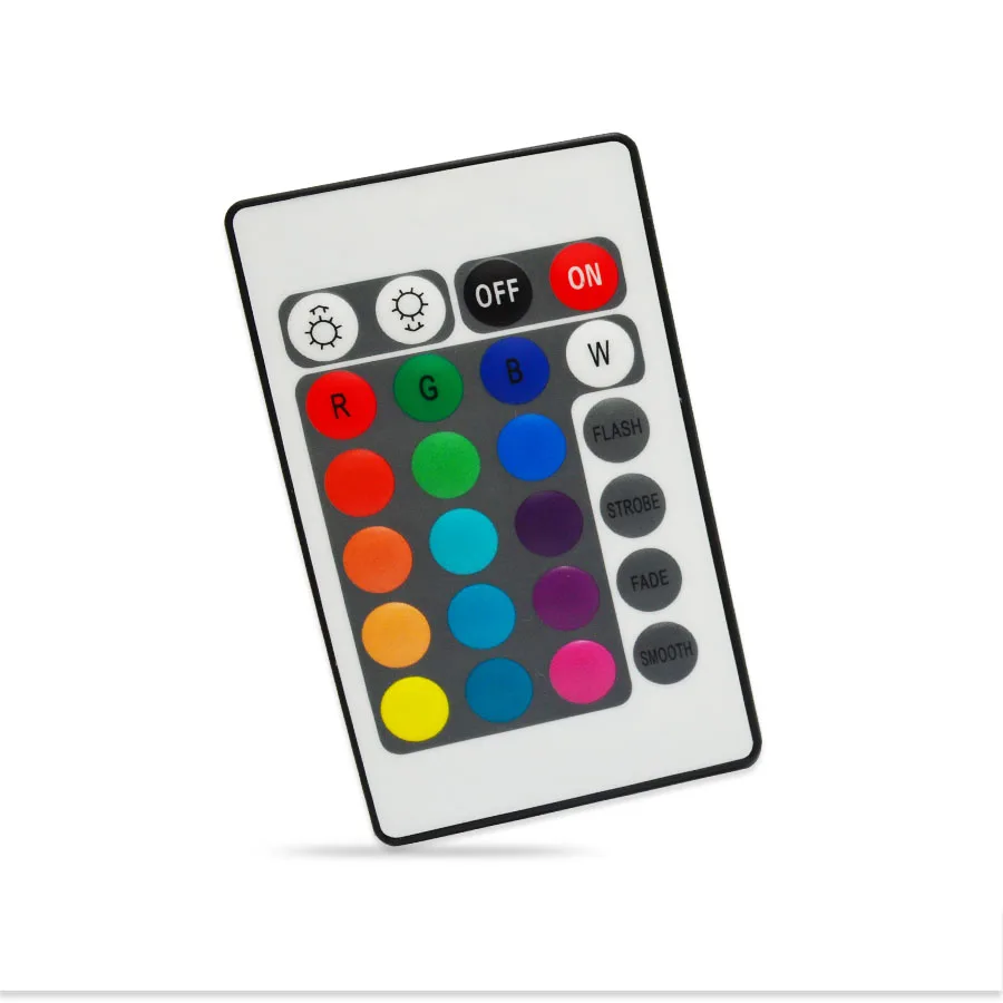 DC12V RGB RGBW Wifi LED Controller android /IOS Mini + IR 24Key Remote control for SMD 5050 Strip Light Via Smartphone | Освещение