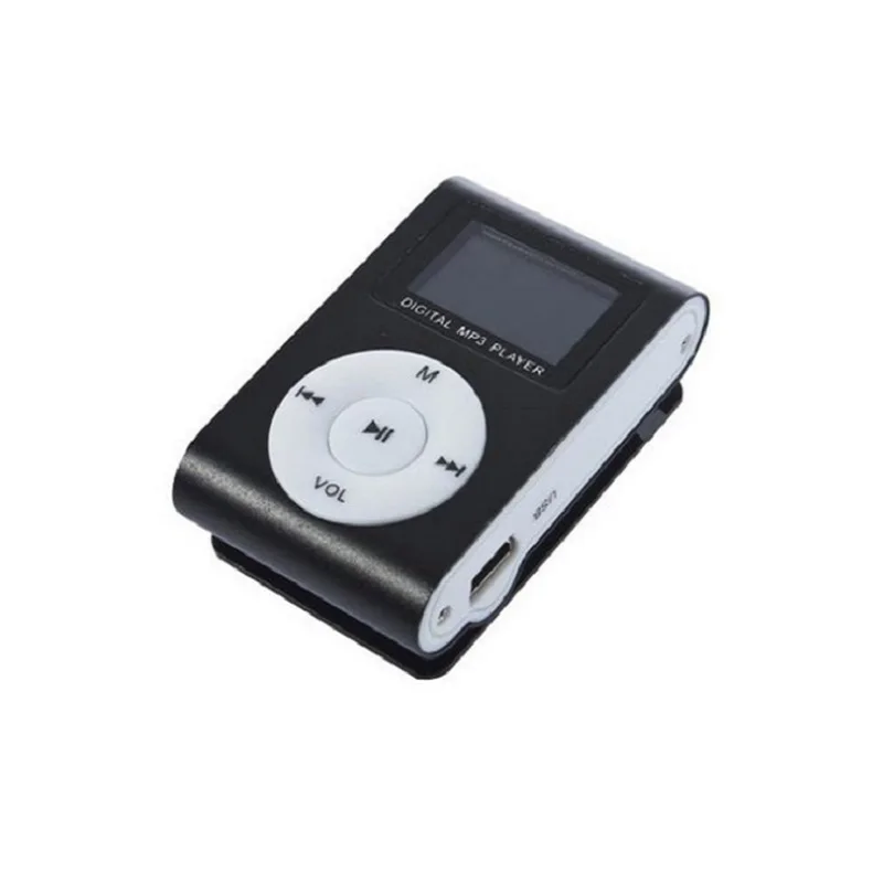 Металлический USB MP3 музыкальный медиаплеер Поддержка 32 ГБ Micro SD TF карта мини-зажим Мини Мода для Runnning чтения лучший подарок
